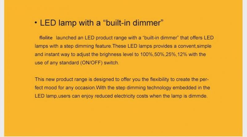 R63 LED Dimming Bulb