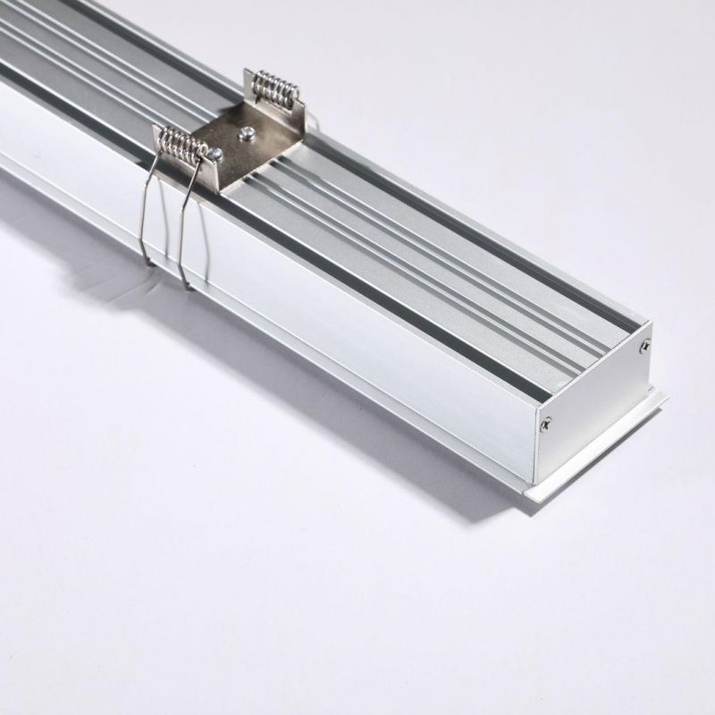 15W Recessed Linkable Facade DOT Free LED Linear Light for Office, Gmy, Shopping Mall, Decorative Site Linear Lighting Fixtures