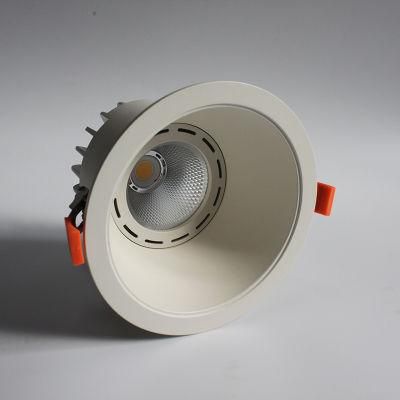 60W COB 8 Inch High Power High Lumen IP54 COB LED Downlight