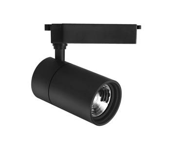 Adjustable Angle Rotation Black White COB 30W LED Track Lighting Spotlight
