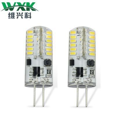 G4 LED Lamp Ba15D Mini 12-25V DC/AC 2W LED G4 LEDs Bulb Chandelier Light Super Bright G4 COB Silicone Bulbs