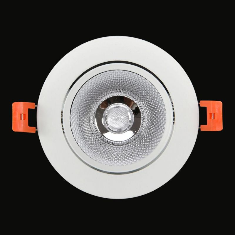 8W-12W Wholesale Ceiling Recessed Adjustable LED Down Spotlight for Commercial Project Office Hotel Apartment Residential Corridor Rooms Spotlight