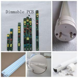 Dimmable 4FT 18W T8 LED Tube Light Clear&Milky PC Cover