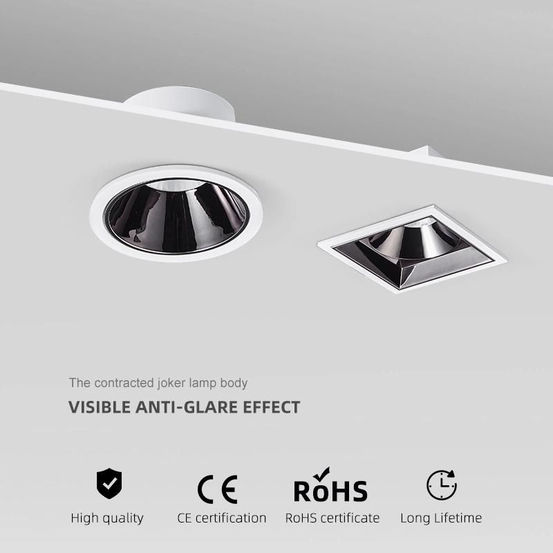 Recessed Embedded Commercial COB 5W 20W 30W LED Spotlight Downlight