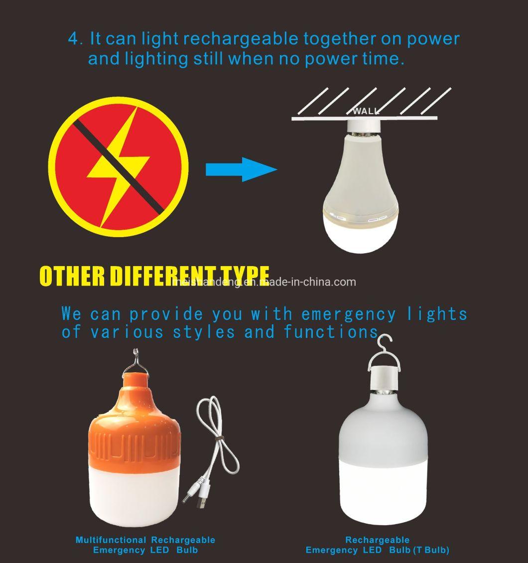 Emergency Light LED Light E27 B22 Holder Bulb Lamp Bombillos Rechargeable Emergency LED Light Bulb