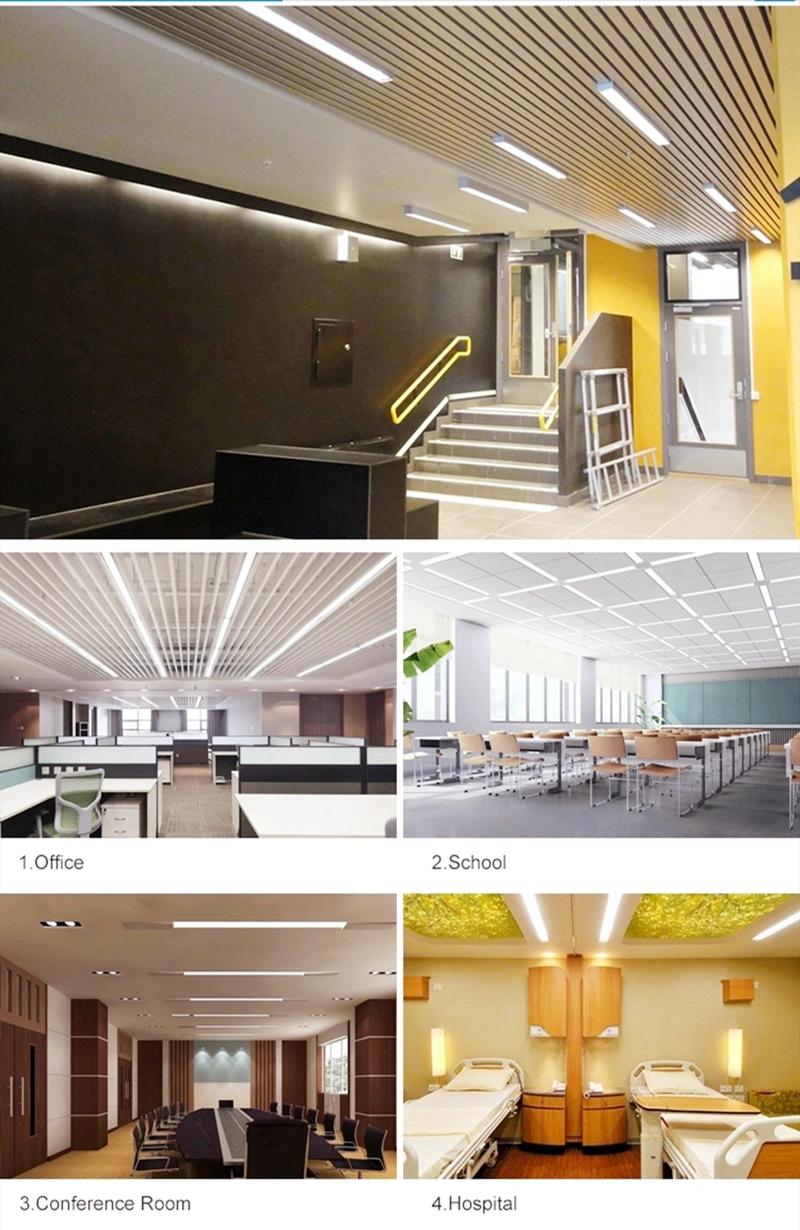 Milky White Glass Cover LED T8 Tubes-9W Supply Touble-Side Power 0.6m 1.2m 1.5m
