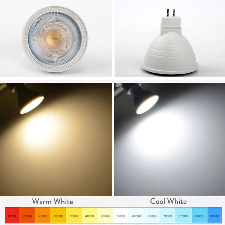 LED Spotlight E27 E14 GU10 MR16 6W Spot Lights Bulb AC 220V Lamp 24 Degree Beam Angle Indoor Lighting Decoration