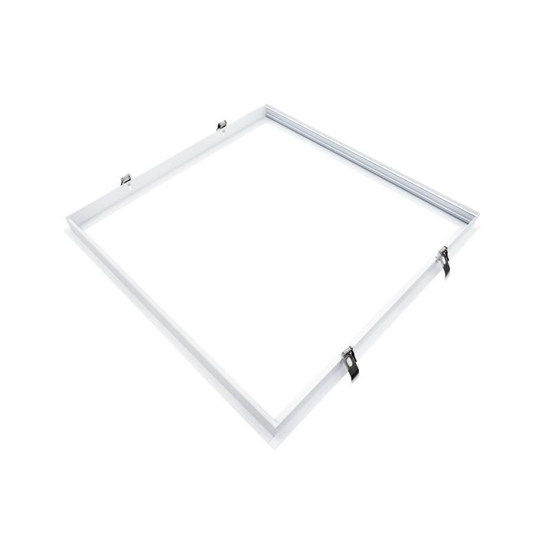 Matte White Color Recessed Mount Aluminum LED Panel Light Frame for LED Panel