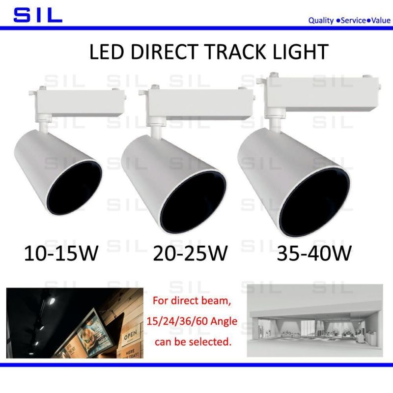 Hot Sales Indoor Lighting Commercial Shop Lights 40watt 10W 15W 20W 25W 30W 40W Chain Stores Light 40W Track Light