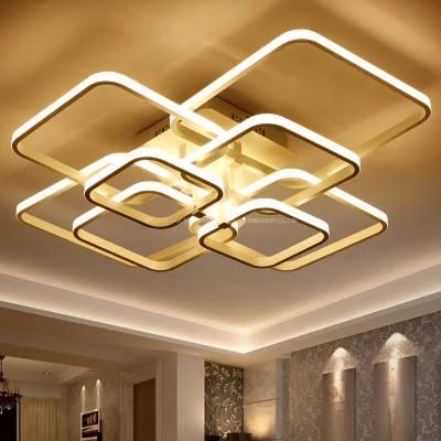 New Recessed RGB LED Ceiling Lamp Fixtures White Ceiling Light