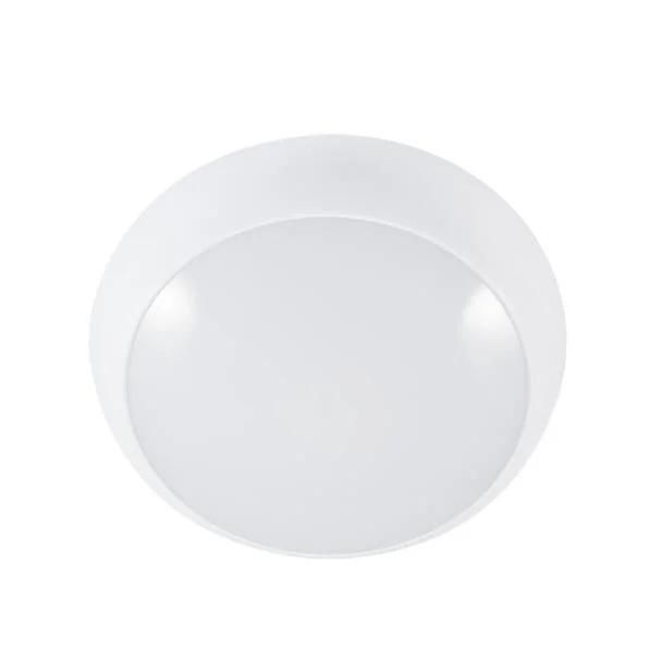 Surface Mounted Bulkhead IP64 LED Ceiling Light with Built-in Motion Sensor 10W 3000K Warm White