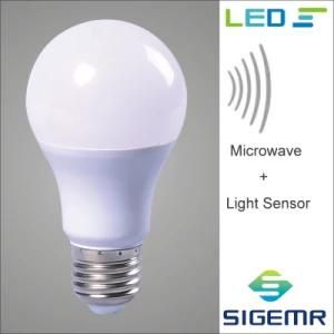 SMD Intelligent LED 7W 9W 12W Microwave Radar Detection Motion Sensor Bulb
