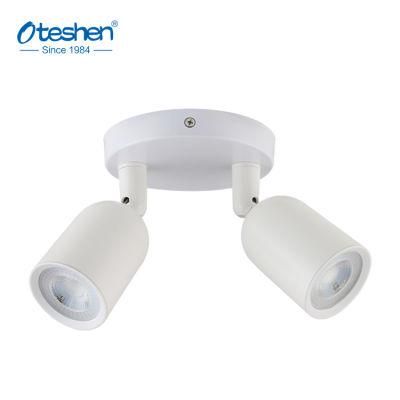 Track Light LED GU10 Bulb Commercial Tracking Head Surface Mounted