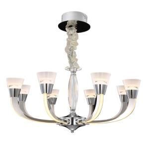 8 Lights 78W Fancy Lighting Pendant Lamp with K9 Crystal