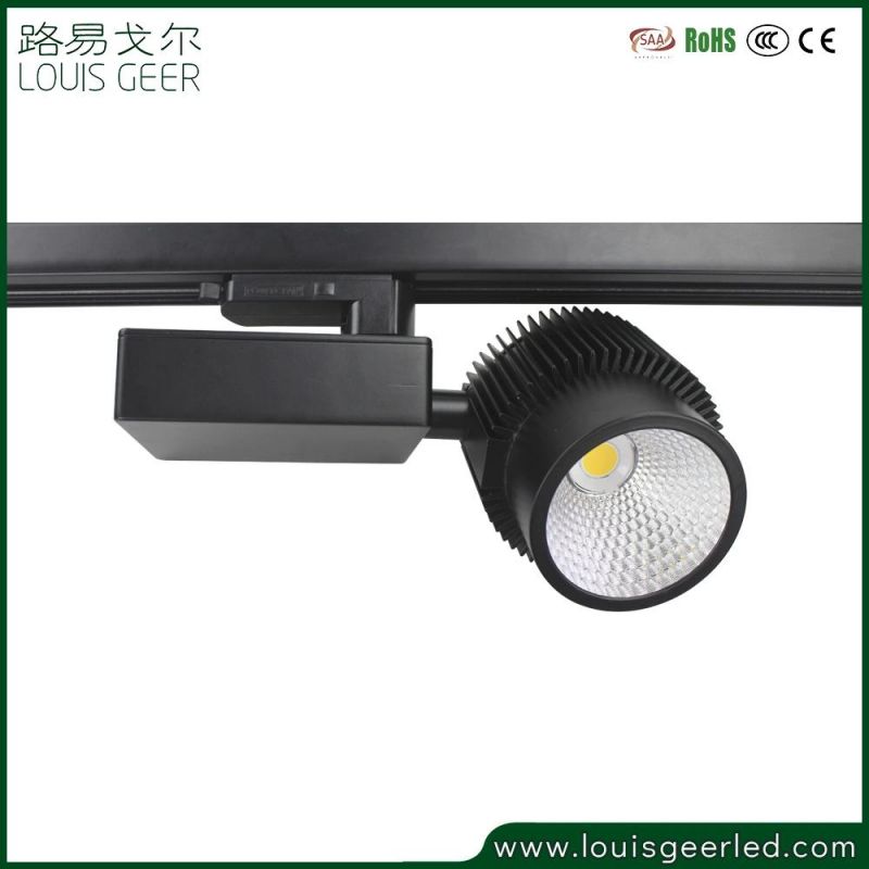 15W 20W 25W 30W COB LED Spot Track Light, Ce RoHS High Quality Design LED Track Light, 5 Years Warranty LED Track Light
