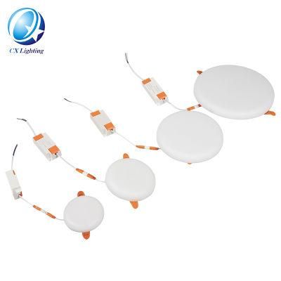 High Quality Hole Size Free Adjustable Panel Light 10W 18W 24W 36W with CE and RoHS Certifications