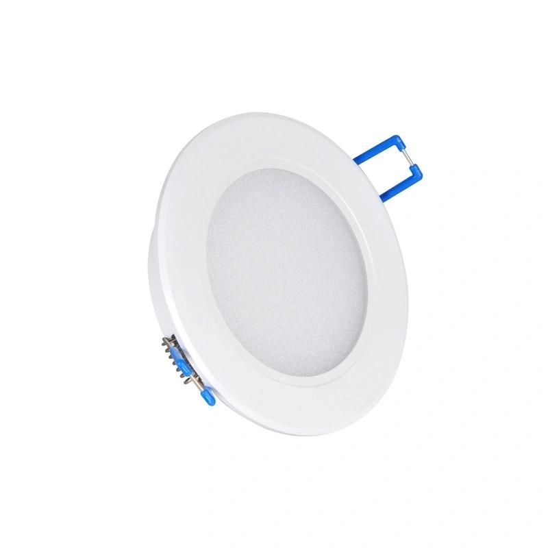 Recessed Ceiling Lighting Silver LED Down Light 2.5 Inch 3W 3000K Warm White