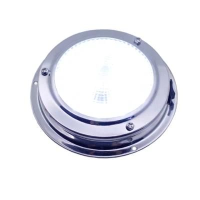 107mm P67 Water Proof 12 Volt RV Marine Boat LED Interior Exterior Ceiling Dome Lighting with on off Switch