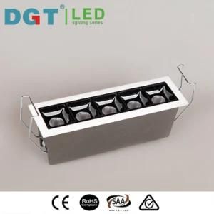 5*2W Indoor Embedded Linear Downlight