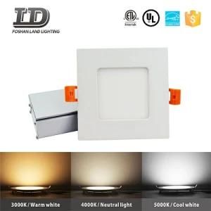 LED Residential 6 Inch Square Slim Lite ETL