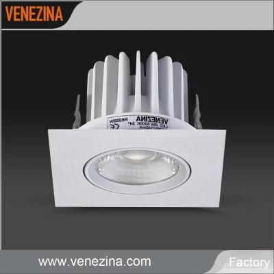 Adjustable Room Lights LED Ceiling Light for Shop Store 10W High Brightness CREE COB LED Downlight