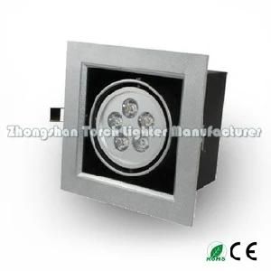 5*1W*1 Recessed LED Grille Light Tl-Ga80-0501