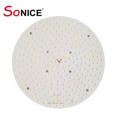 Round Aluminium Die Casting Profile Isolated Driver Interior Dust Proof Back Light LED Panel Light 10W Panellight