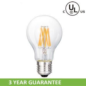 LED Chandelier Decorative A60 LED Filament Bulb with cUL UL CE RoHS