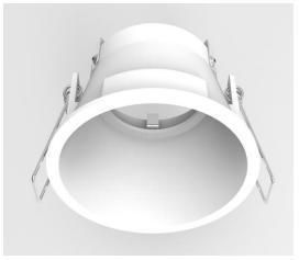 Fixed Round Ring Patent Design Deep Recessed LED Downlight Housing MR16 Housing