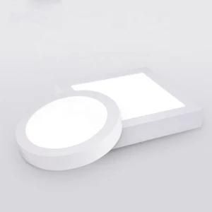 Round Square Shape Surface Mount LED ceiling Light Surface Panel Light for Indoors Decoration