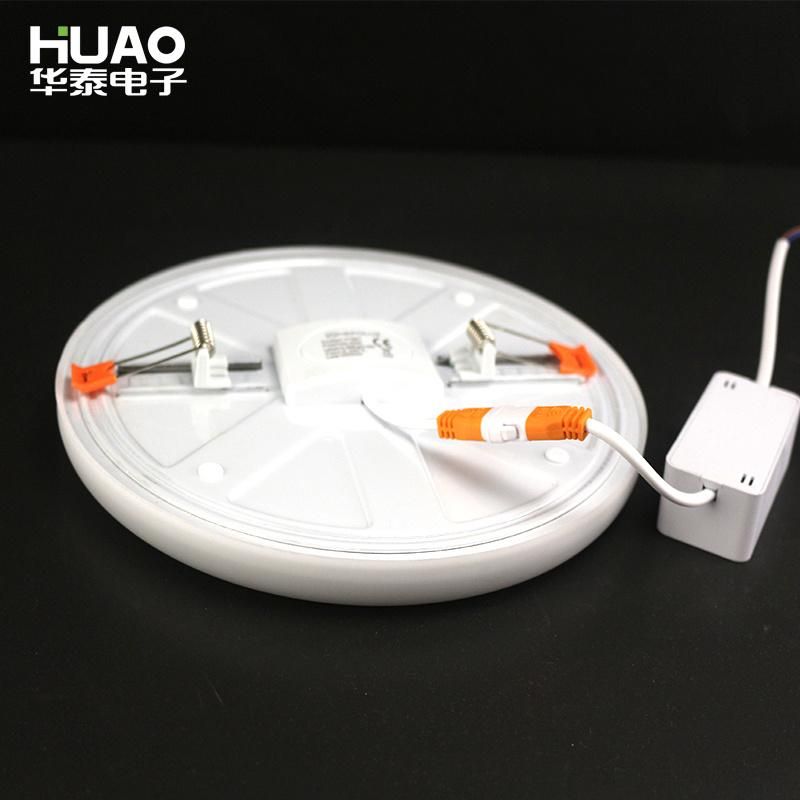 High Quality Adjustable LED Round Panel Light Aluminum Die-Casting LED Frameless Panel Light