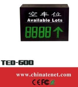 LED Display for Parking Lots Guidance System (TED-600)