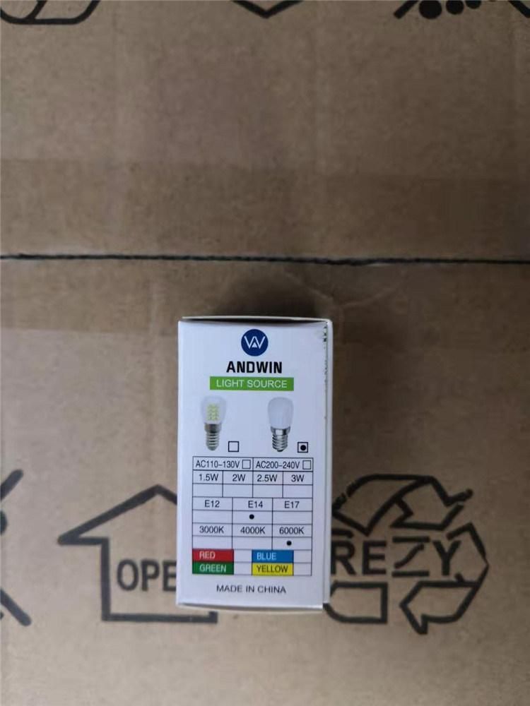 Hot LED Lighting Lamp High Quality 6000K 1.5W-3W E14 LED Bulb