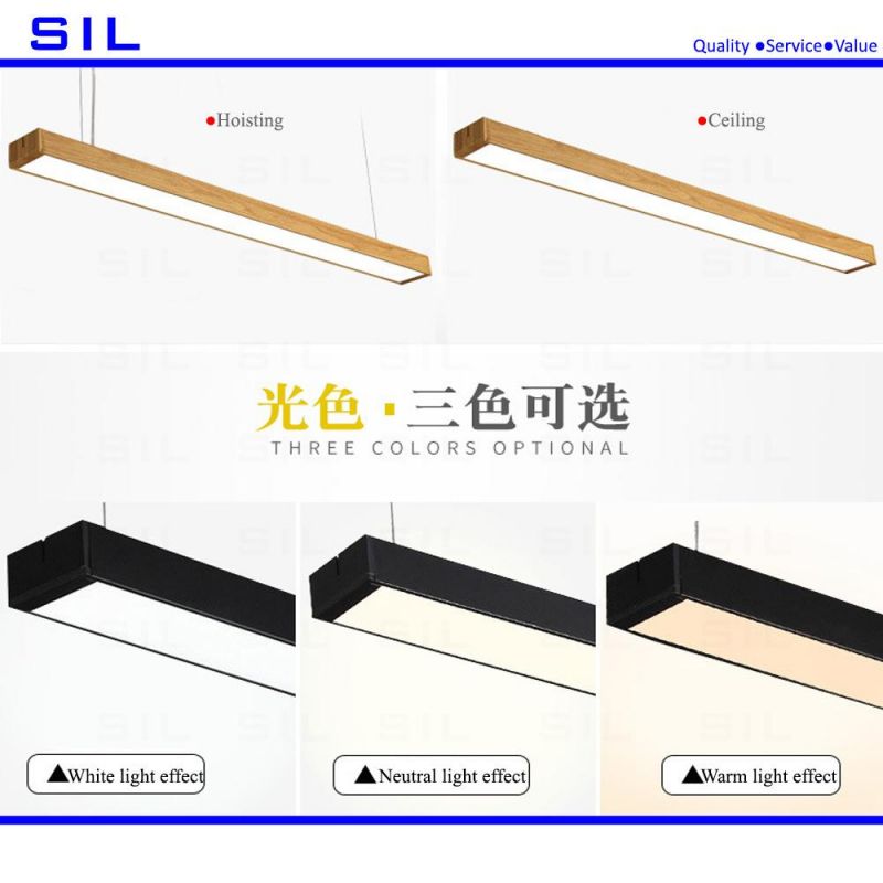Wholesale Modern Custom Office Hanging Luxury Big Ceiling Lighting Fixture LED Pendant Light 24W Ceiling 24/36/45/48/60/90/96/120W LED Panel Light