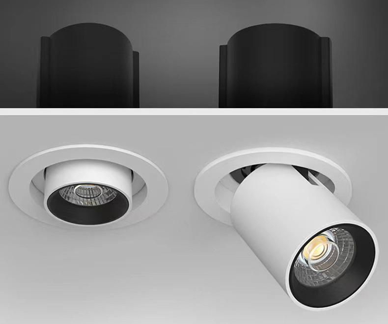 9W-35W Recessed Adjustment Stretchable 360 Degree LED Lamp Downlight Spotlight