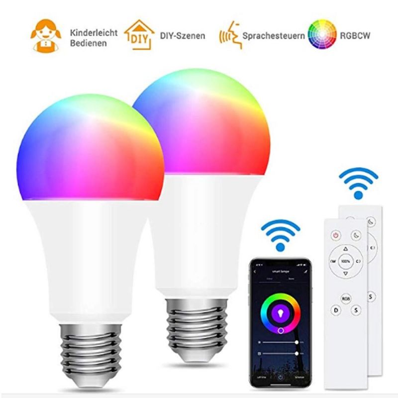 WiFi RGB Bulb Smart Home Light E27