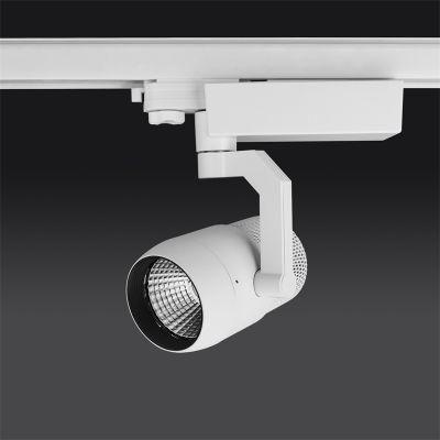 COB LED Track Spot Light with 5 Years Warranty Great for Restaurant LED Track Spotlight