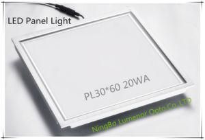 20W IP44 PF&gt;0.9 High Lumen Aluminor&Plastic LED Panel Light for Indoor with CE RoHS (LES-PL30*60-20WA)