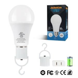 100lm/W 5W 7W 9W 12W E27 E26 B22 Smart Charge Emergency Rechargeable LED Light Bulb CE RoHS