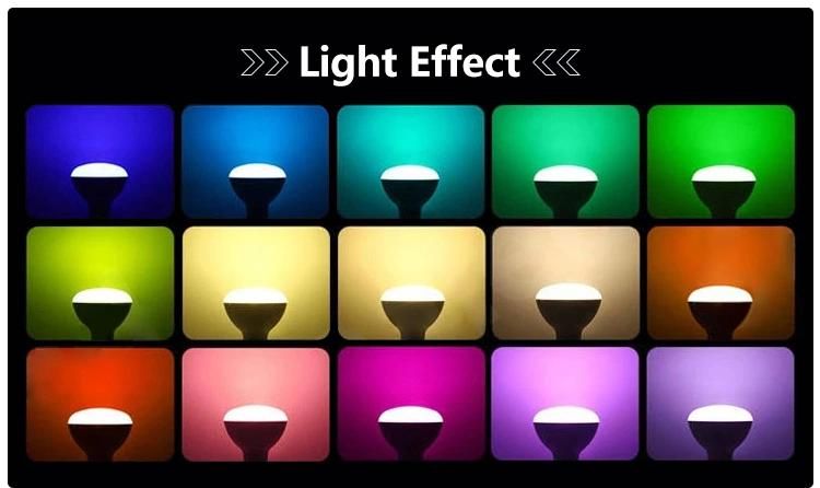 Multiple RGB Colors Dimmable 9W Br30 Smart Bulb for Bars
