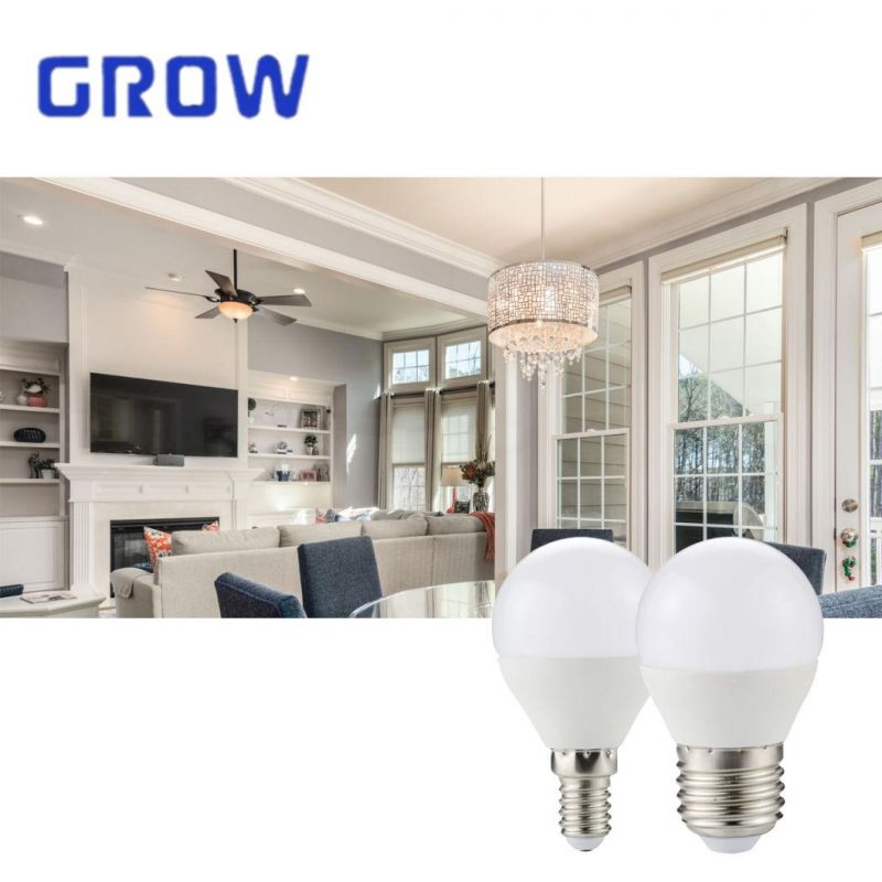 LED Bulb G45 E27 E14 Factory Price SMD2835 Plastic&Al LED Lamp for Home Decoration and Indoor Lighting