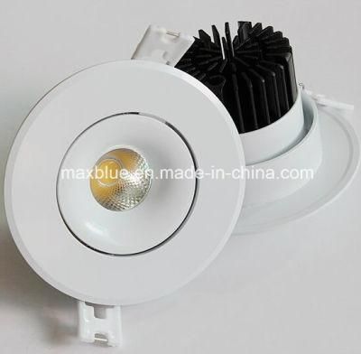 10W Recessed CREE/Citizen COB LED Spotlight for Hotels Home