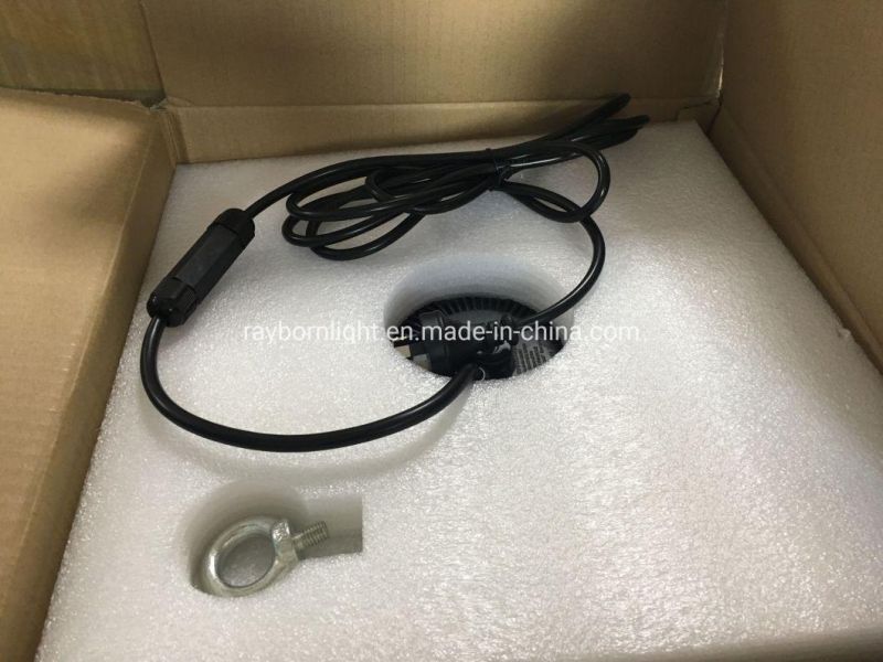 160lm/W Round 100W UFO High Bay LED Light with Alumilum PC Cover