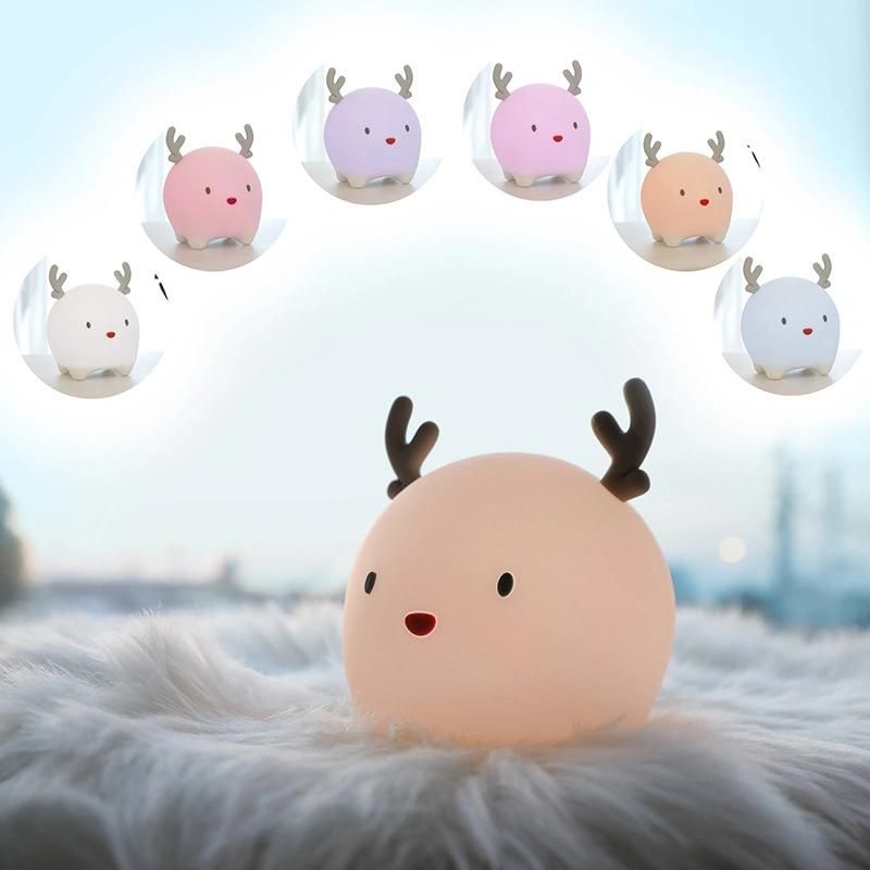 Night Lights for Bedroom Touch Control Rechargeable Cute Nightlights for Baby Nursery Gift