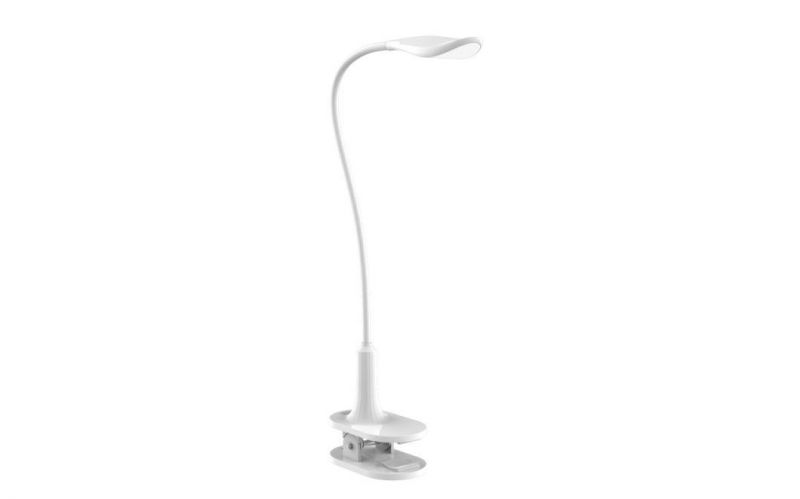 Charging, Saving and Convenient Table Lamp with Clip, Which Can Be Driven Anywhere