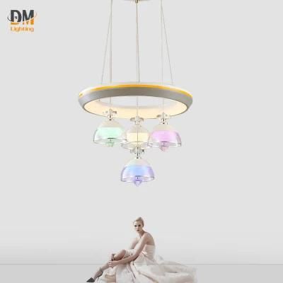 Afica Style Colorful LED Pendant Light Home Living Room Hanging Drop Modern Lamp