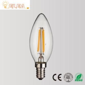 A60 LED Filament Bulb with E27 E14 Base Dimmable Non-Dimmable Driver