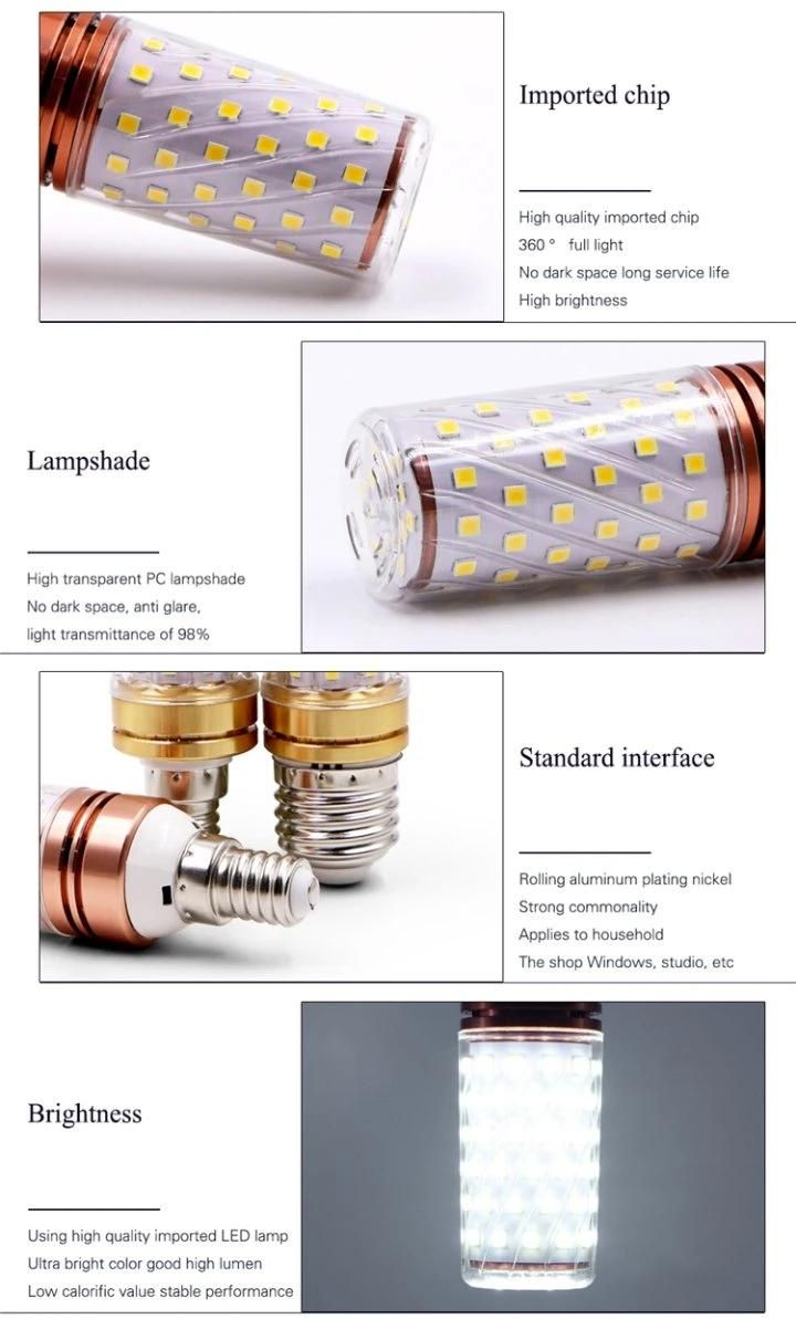 18W Color Corn Lamp LED Bulb Spare Parts