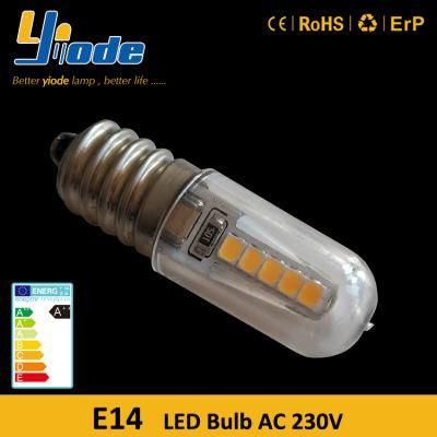230V Edison Base High CRI 2W E14 LED Cool White Indicator Bulb
