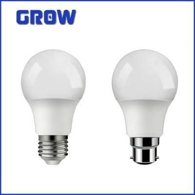 Long Life Time Enegry Saving Lamp LED Light A60 8W E27 B22 Hot Sale Factory Direct LED Bulb with CE RoHS ERP Approval Indoor Lighting